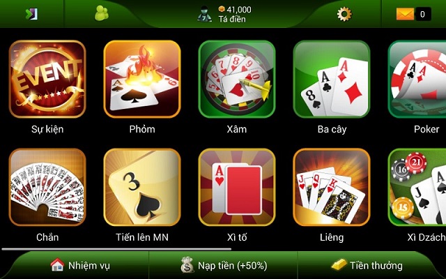 Tải game đánh bài hoàn toàn miễn phí Tải game đánh bài hoàn toàn miễn phí
