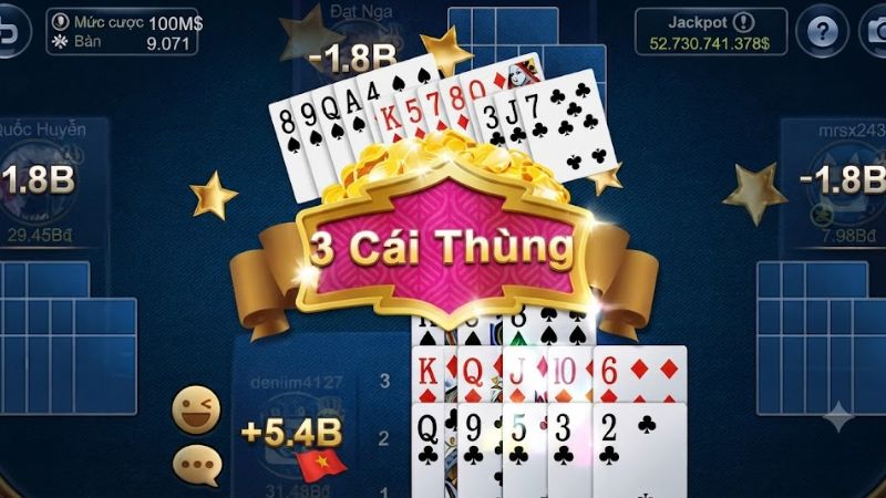 Xếp bài Binh Ba Thùng Phé Xếp bài Binh Ba Thùng Phé